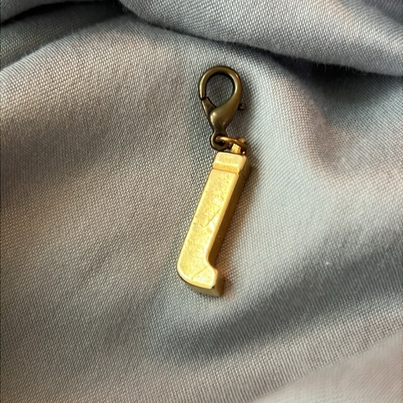 Anthropologie The Collector's Shoe Charm Letter Initial Monogram J Charm purse - Picture 2 of 4